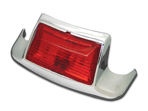 Wyatt Gatling Chrome Rear Fender Tip with Light - 50-1026