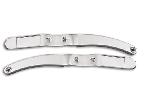 Wyatt Gatling Replica Chrome Rear Fender Strut Set - 50-1035