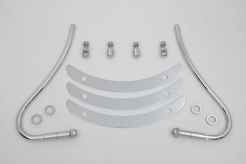 Wyatt Gatling Chrome Front Fender Trim Bumper Grill - 50-1037