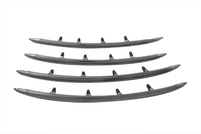 Wyatt Gatling Rear Fender Top Stainless Steel Trim Set - 50-1045
