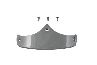 Wyatt Gatling Smooth Chrome Front Fender Tip - 50-1049