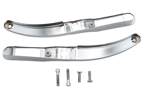Wyatt Gatling Rear Fender Strut Cover Set Chrome - 50-1082