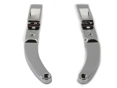 Wyatt Gatling Rear Fender Strut Cover Set Chrome - 50-1092