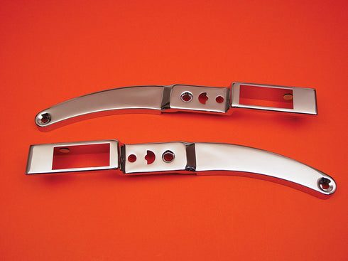 Wyatt Gatling Rear Fender Strut Cover Set Chrome - 50-1092