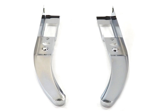 Wyatt Gatling Rear Fender Strut Cover Set Chrome - 50-1092