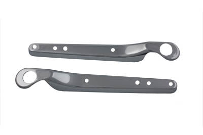 Wyatt Gatling Rear Fender Strut Cover Set Chrome - 50-1093