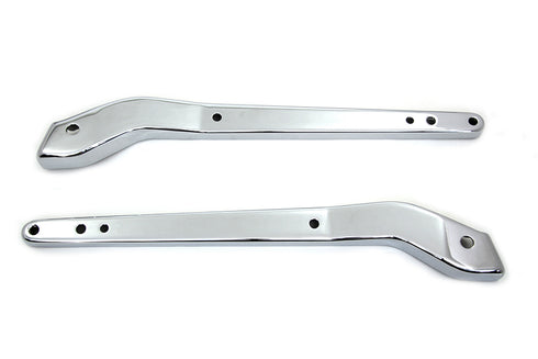 Wyatt Gatling Rear Fender Strut Cover Set Chrome - 50-1115