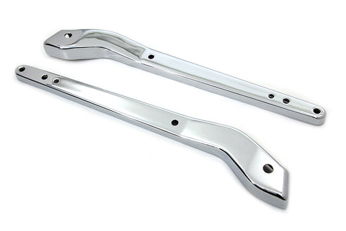 Wyatt Gatling Rear Fender Strut Cover Set Chrome - 50-1115