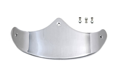 Wyatt Gatling Smooth Front Fender Tip Chrome - 50-1118