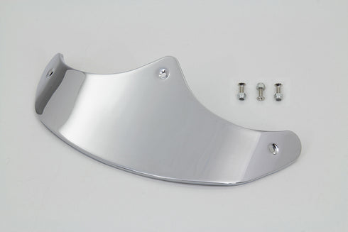 Wyatt Gatling Smooth Front Fender Tip Chrome - 50-1118