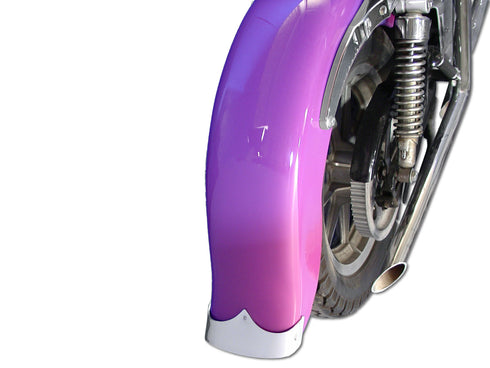 Wyatt Gatling Smooth Rear Fender Chrome Tip - 50-1119
