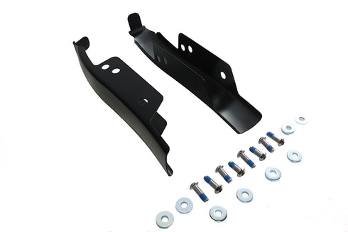 Wyatt Gatling Saddlebag Rear Filler Strip Set Black - 50-1136