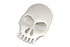 Wyatt Gatling Stainless Steel Fender Medallion with Skull - 50-1137