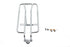 Wyatt Gatling Wyatt Gatling Chrome Luggage Rack - 50-1210