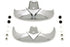 V-Twin Chrome Fender Tip Set - 50-1214