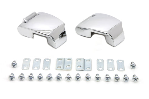 Wyatt Gatling Chrome Tour-Pak Luggage Hinge Kit - 50-1216