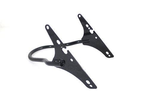 Wyatt Gatling 10-1/4 inch Low Profile One Piece Sissy Bar Black - 50-1226