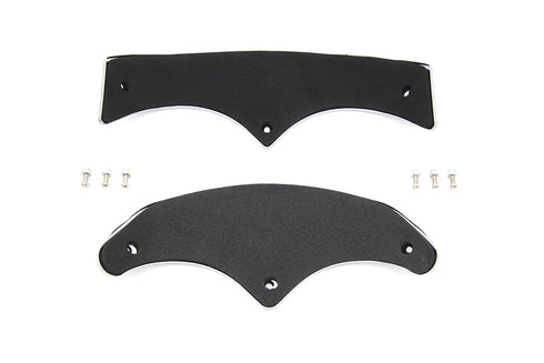 V-Twin Smooth Fender Tip Set Chrome - 50-1230