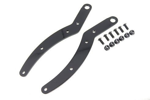 V-Twin FL Fender Strut Set Black - 50-1242