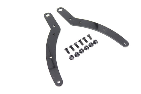 V-Twin FL Fender Strut Set Black - 50-1242