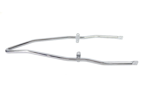 V-Twin 25 inch Round Sissy Bar Top Chrome - 50-1288