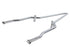 V-Twin 25 inch Rigid Sissy Bar Chrome - 50-1503