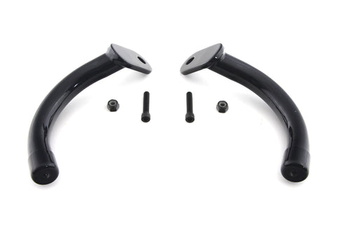 Wyatt Gatling Black Saddlebag Guard Eliminator Brackets - 50-1518