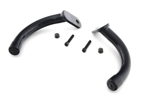 Wyatt Gatling Black Saddlebag Guard Eliminator Brackets - 50-1518