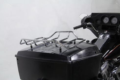 Wyatt Gatling Chrome Touring Luggage Rack - 50-1523