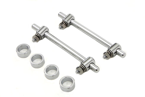 Wyatt Gatling Chrome Front Fender Trim Rail Kit - 50-1531