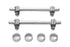 Wyatt Gatling Chrome Front Fender Trim Rail Kit - 50-1531