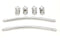 Wyatt Gatling Chrome Front Fender Trim Rail Kit - 50-1532