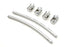 Wyatt Gatling Chrome Front Fender Trim Rail Kit - 50-1532