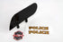V-Twin Police Fender Marker Plate - 50-1541