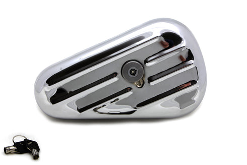 Wyatt Gatling Oval Right Side Chrome Tool Box - 50-1544