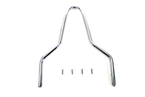 Wyatt Gatling 11 inch Round Sissy Bar Top Chrome - 50-1575