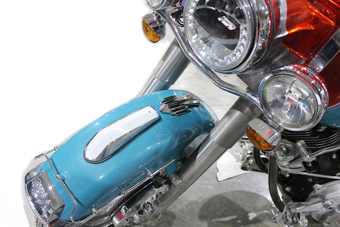 V-Twin Squashed Bird Fender Trim Chrome - 50-1605