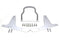 V-Twin Handrail Sissy Bar Kit - 50-1630