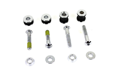 Wyatt Gatling Detachable Docking Hardware Kit Chrome - 50-1641