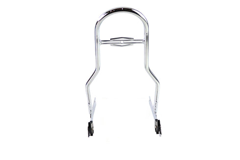 Wyatt Gatling One Piece Sissy Bar Chrome - 50-1642