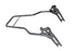 Wyatt Gatling One Piece Sissy Bar Black - 50-1643