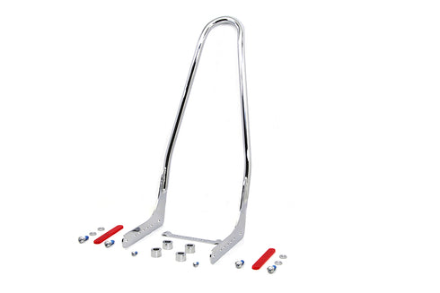 Wyatt Gatling One Piece Sissy Bar Chrome - 50-1644