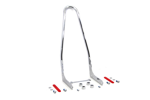 Wyatt Gatling One Piece Sissy Bar Chrome - 50-1644