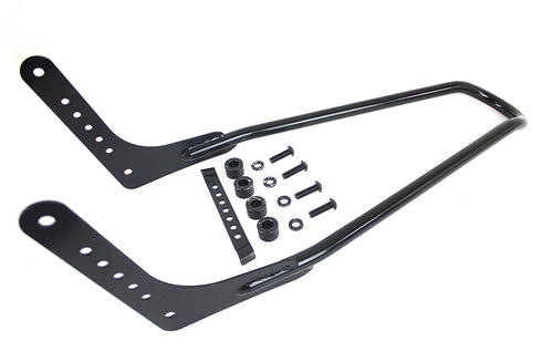 Wyatt Gatling One Piece Sissy Bar Black - 50-1645
