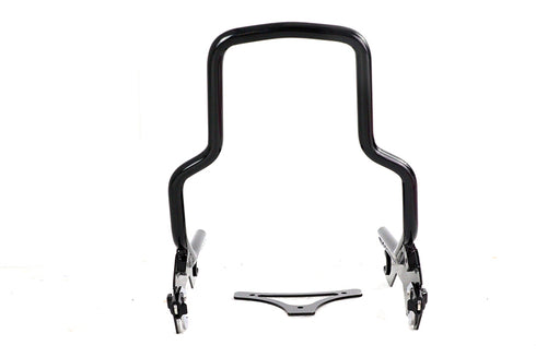 Wyatt Gatling 8-1/2 inch Short Detachable Sissy Bar Gloss Black - 50-1685