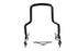Wyatt Gatling 8-1/2 inch Short Detachable Sissy Bar Gloss Black - 50-1685