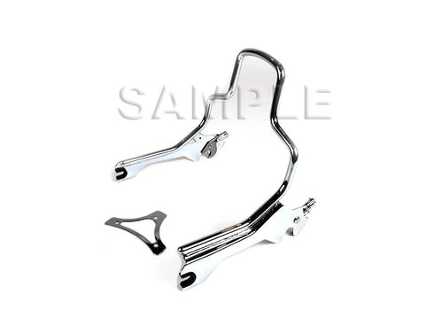 Wyatt Gatling 8-1/2 inch Short Detachable Sissy Bar Chrome - 50-1688