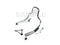 Wyatt Gatling 8-1/2 inch Short Detachable Sissy Bar Chrome - 50-1688