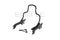 Wyatt Gatling 8-1/2 inch Short Detachable Sissy Bar Gloss Black - 50-1689