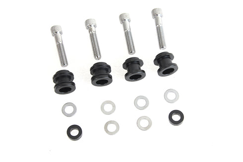 Wyatt Gatling Docking Hardware Kit Gloss Black - 50-1691